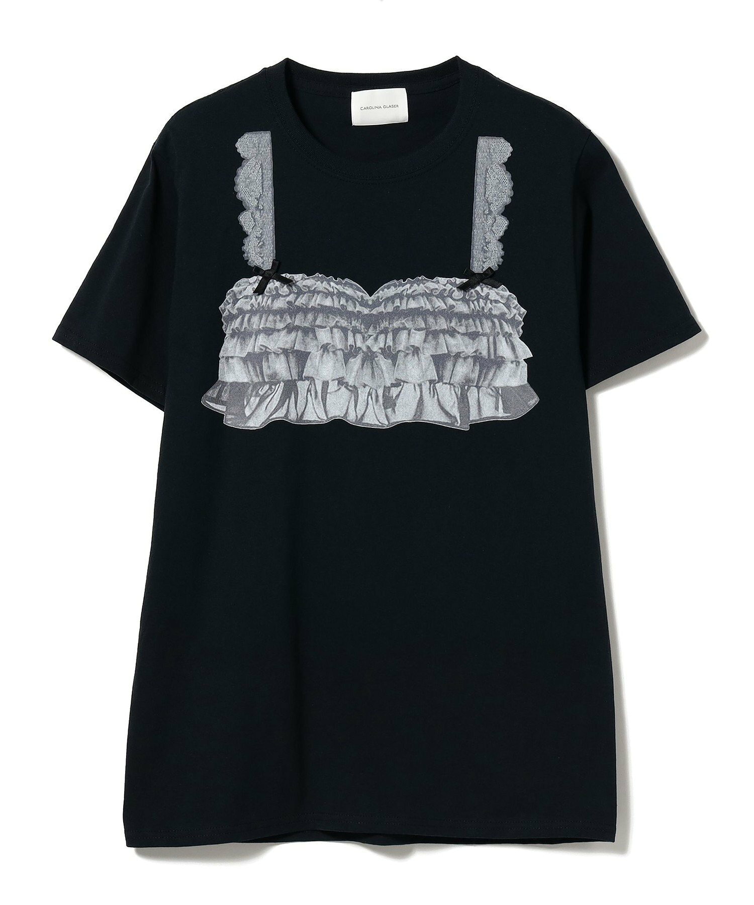 CAROLINA GLASER / ビスチェプリントTシャツ